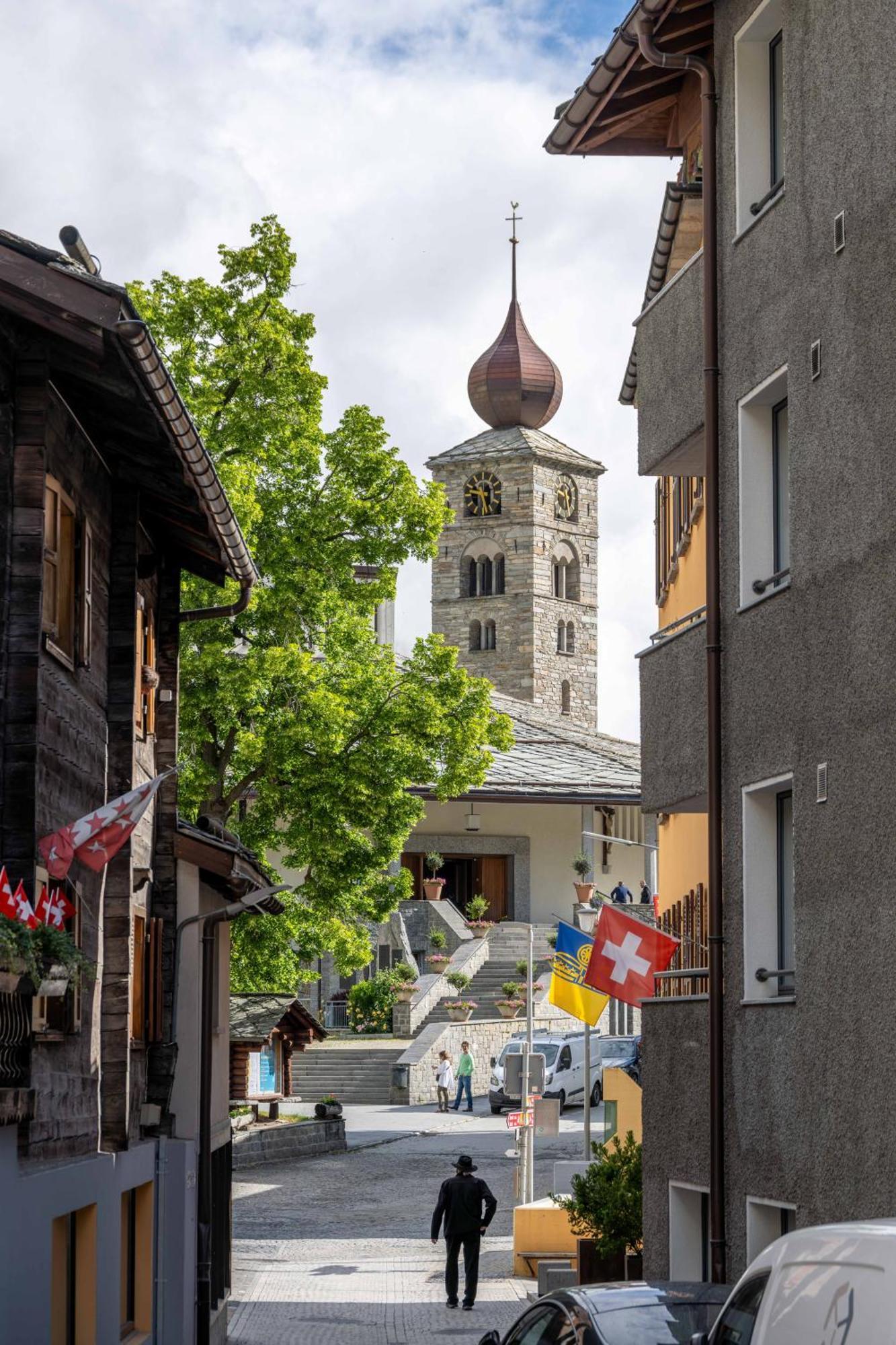 Ferienwohnung Morgengruss Sankt Niklaus Luaran gambar